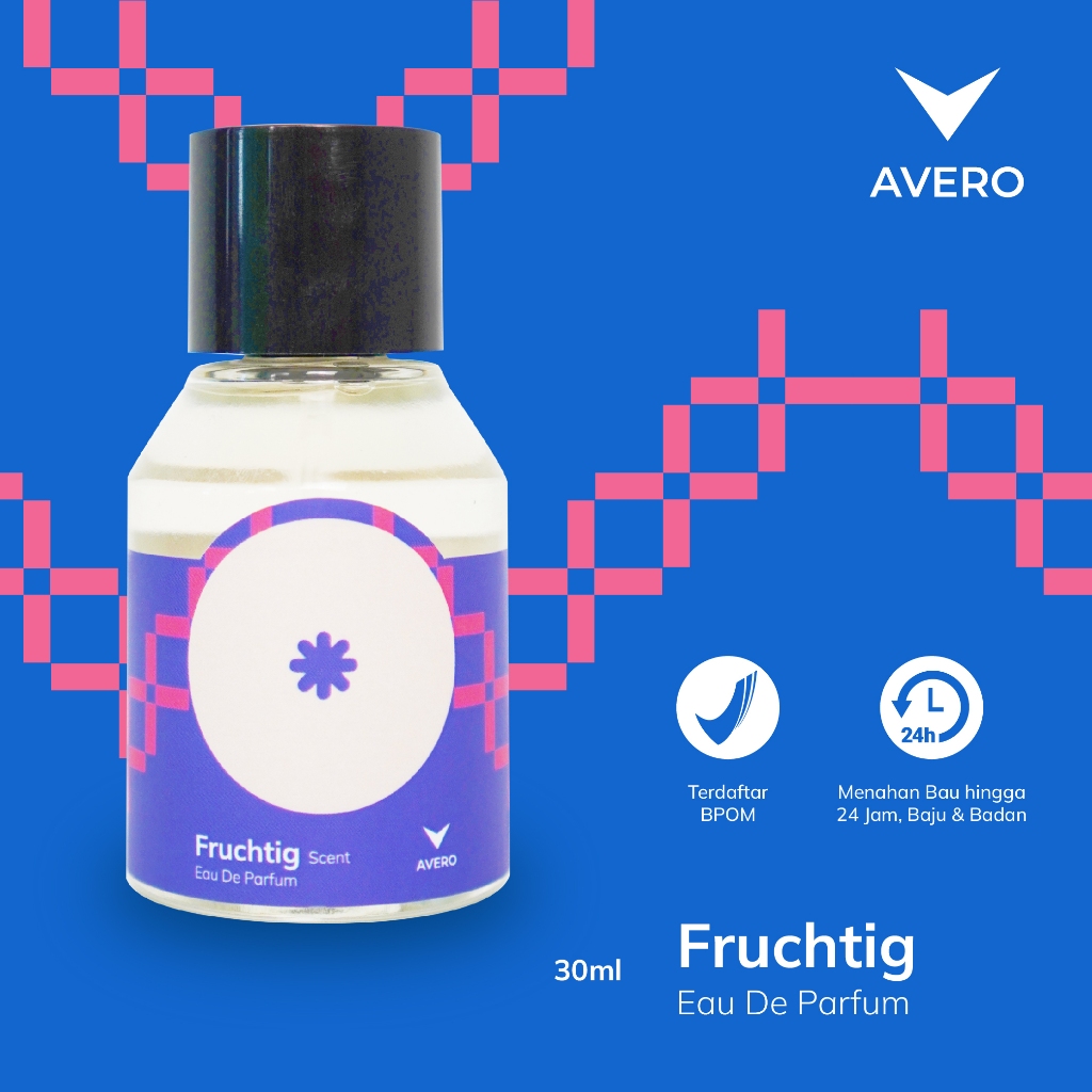 Avero Fruchtig Eau De Parfum - BPOM - 30ml