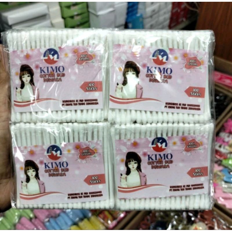 Cotton Buds Dewasa Merk Kimo isi 12 pak