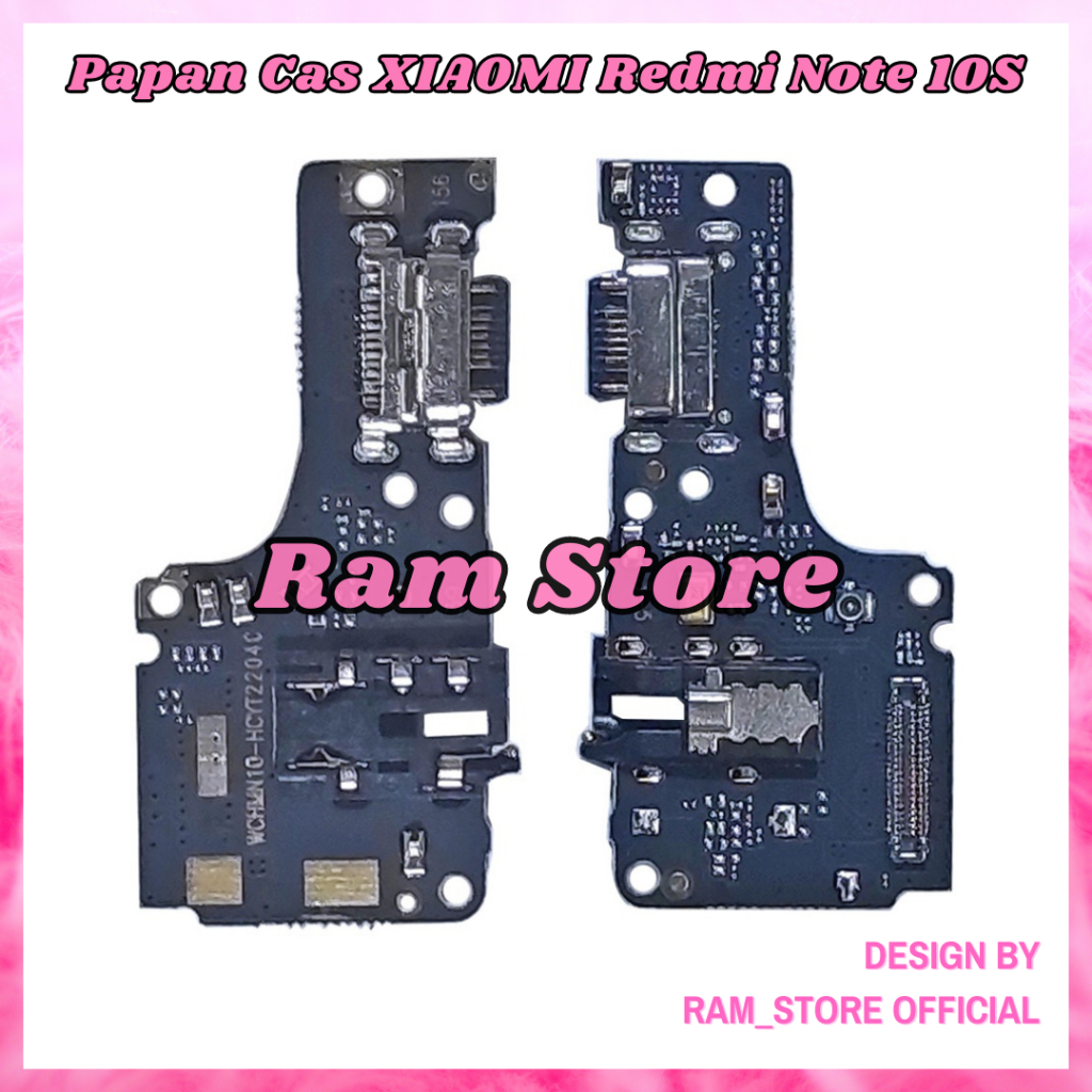 Konektor Cas Board Hp XIAOMI REDMI NOTE 10S Connector Conektor Flexible Papan Charger