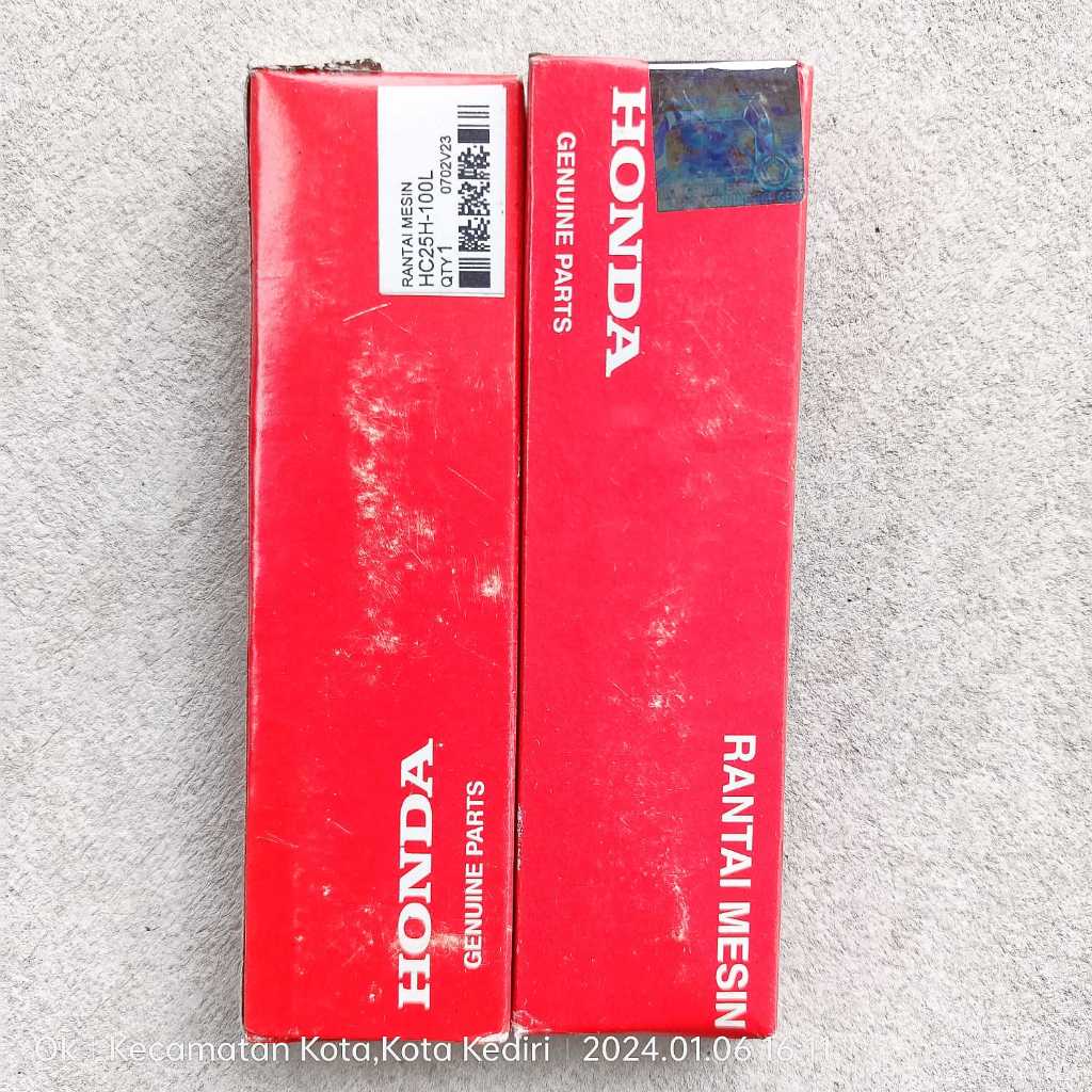 Rantai Keteng-Kamprat Mesin HC25H-100L CB100-CB125 K0-K1-K2 Ori AHM