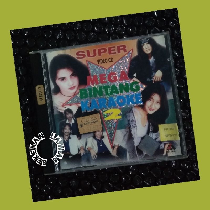 VCD Super Mega Bintang Karaoke Vol.2 /Mulus/ RC Formation, Daway, Koesplus, Weeq aka Dewiq dkk