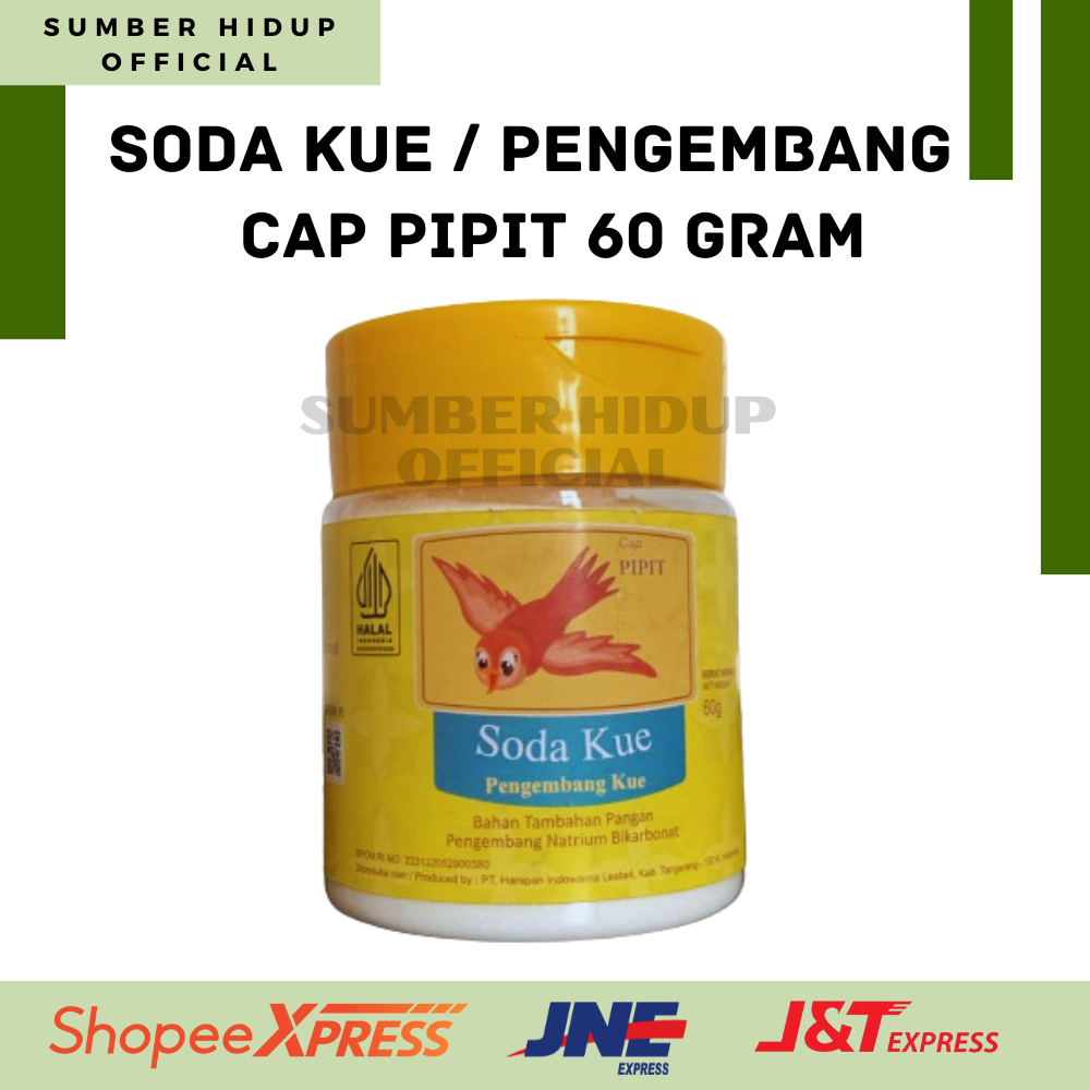 

CAP PIPIT SODA KUE / PENGEMBANG KUE 60 GRAM