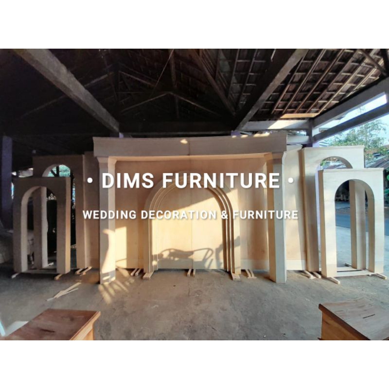 pelaminan backdrop triplek /backdrop pernikahan triplek / dekorasi wedding terbaru / backdrop triple