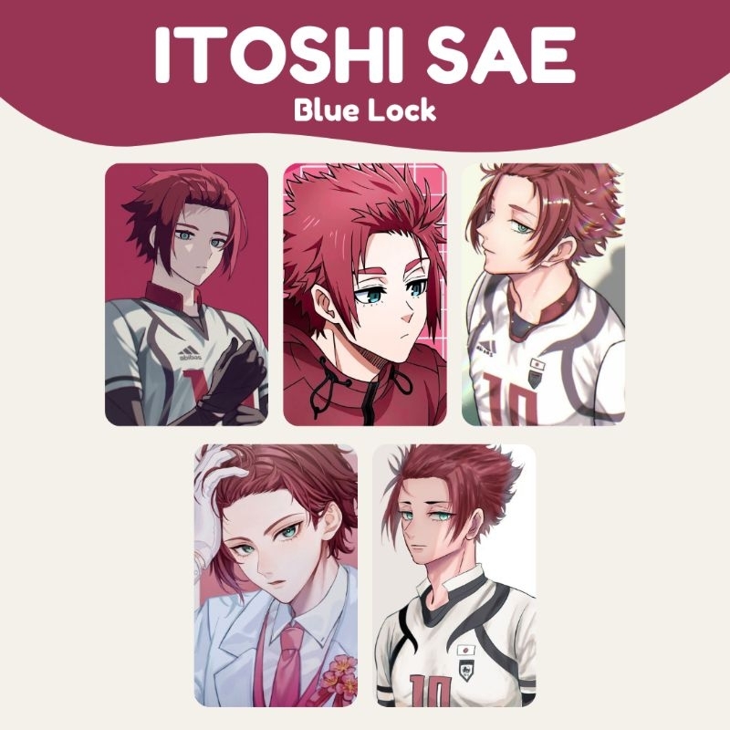 PHOTOCARD BLUE LOCK || ITOSHI SAE | ITOSHI RIN | KAISER