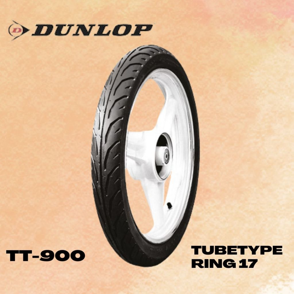 BAN MOTOR MURAH DUNLOP TT900 2.25 RING 17 TUBETYPE / NON TUBELESS