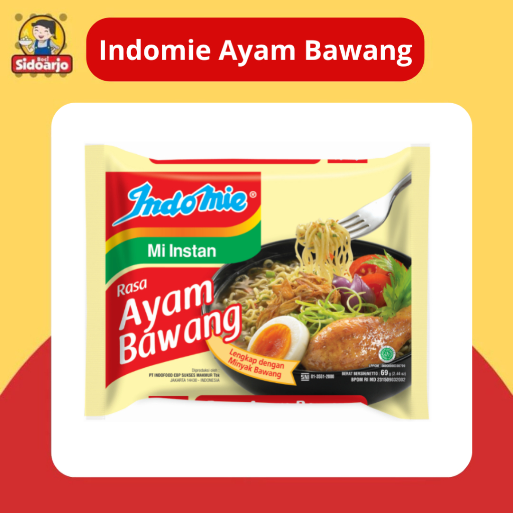 

INDOMIE Ayam Bawang ECER SATUAN - Mie Instan