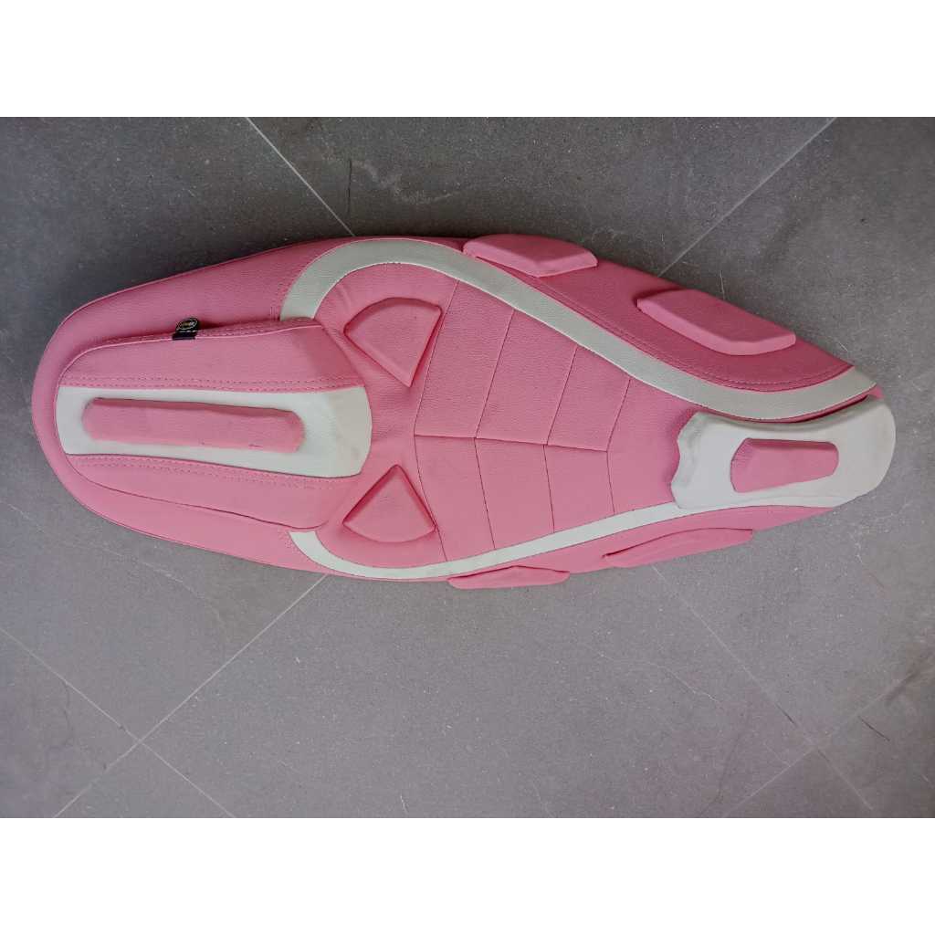 Jok Vario 125 model retro bahan mbtech-Jok Vario model retro kulit mbtech-Jok vario mbtech