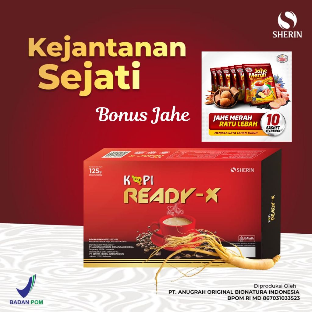 

5 Sachet Kopi Ready X Kopi Romantis