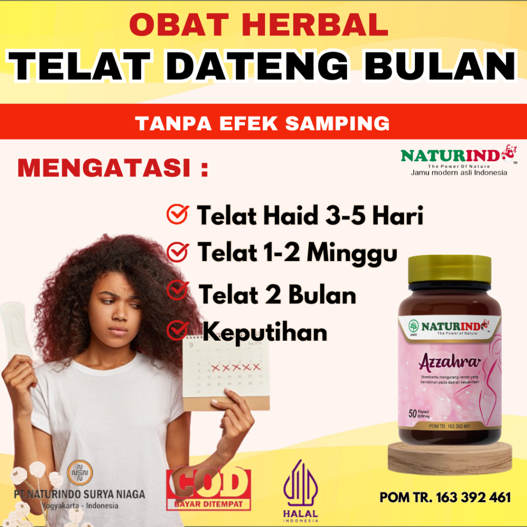 Obat Telat Haid 3 Bulan Ampuh Pelancar Dateng Bulan Terlambat Menstruasi