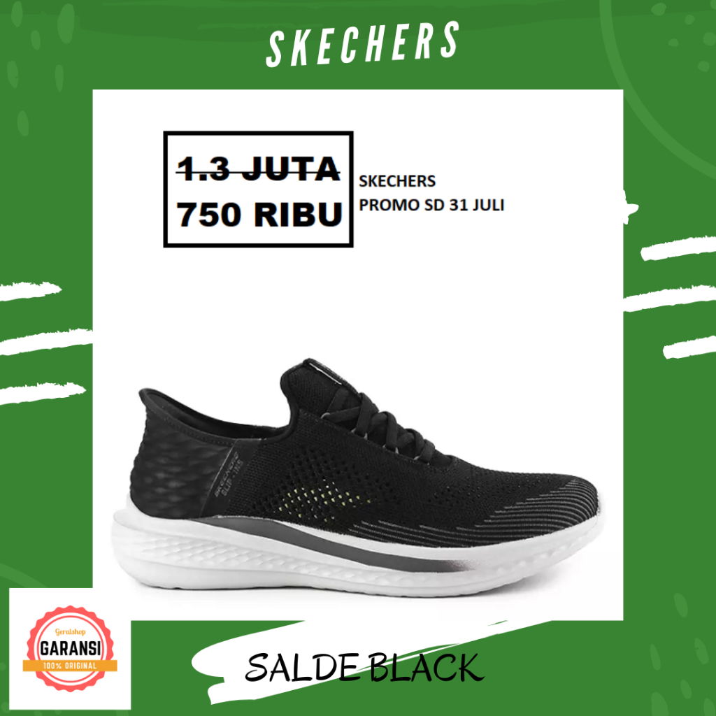 Sepatu skechers pria 100% original SALDE