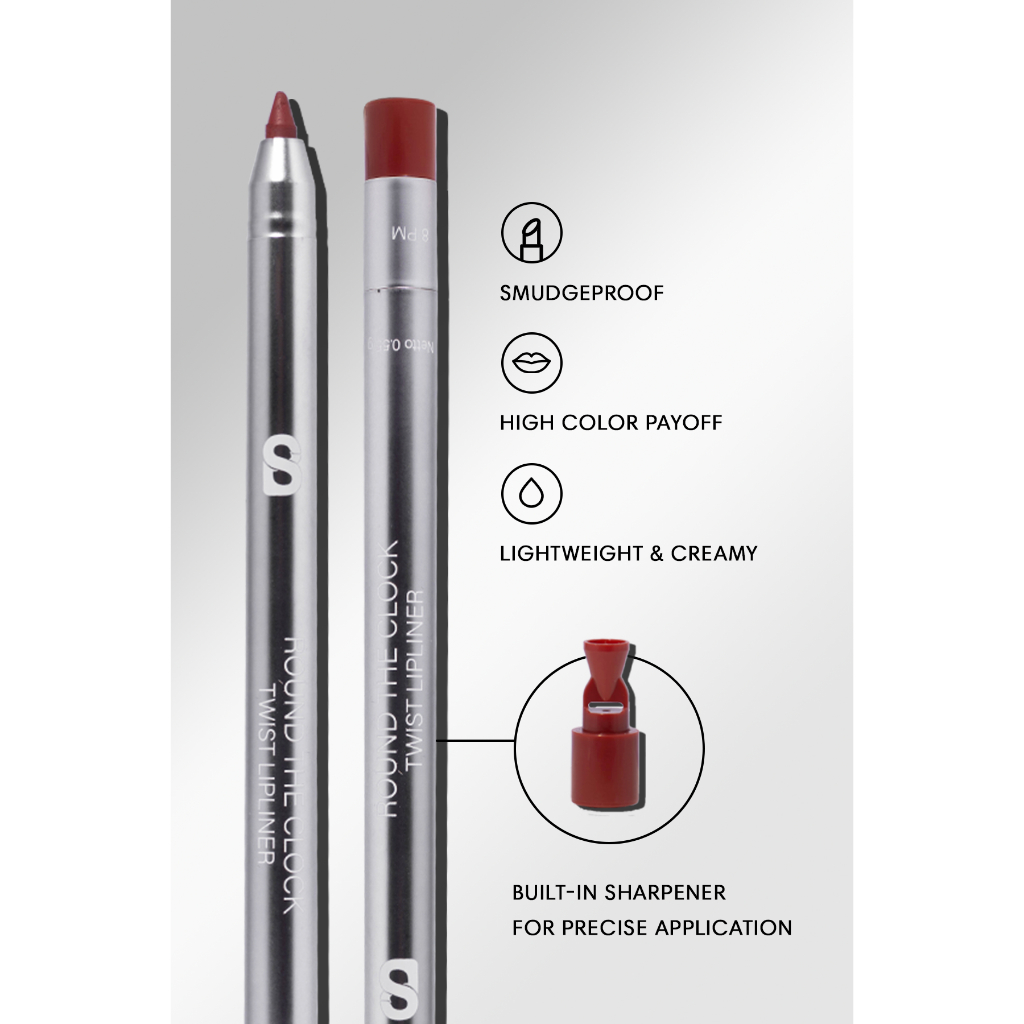 Butttonscarves Beauty - Round The Clock Twist Lip Liner