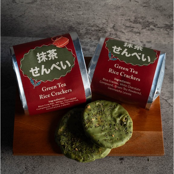 

OZA Tea | Green Tea Rice Crackers | Snack