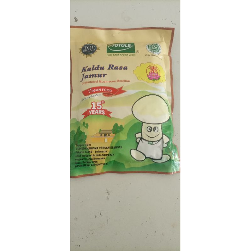 

TOTOLE KALDU JAMUR 5 pcs x 200 GR