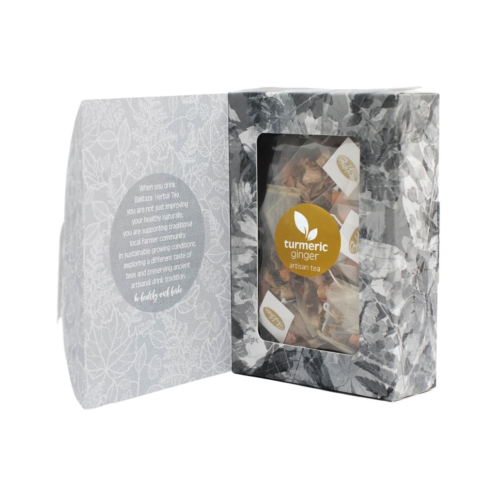 

Balitaza Turmeric Ginger Tea 20gr (10 Tea bags) - Teh Balitaza - Balitaza artisan tea