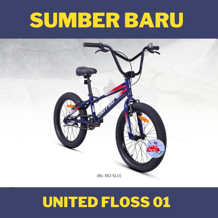 Sepeda Bmx United Floss 01 Sepeda anak