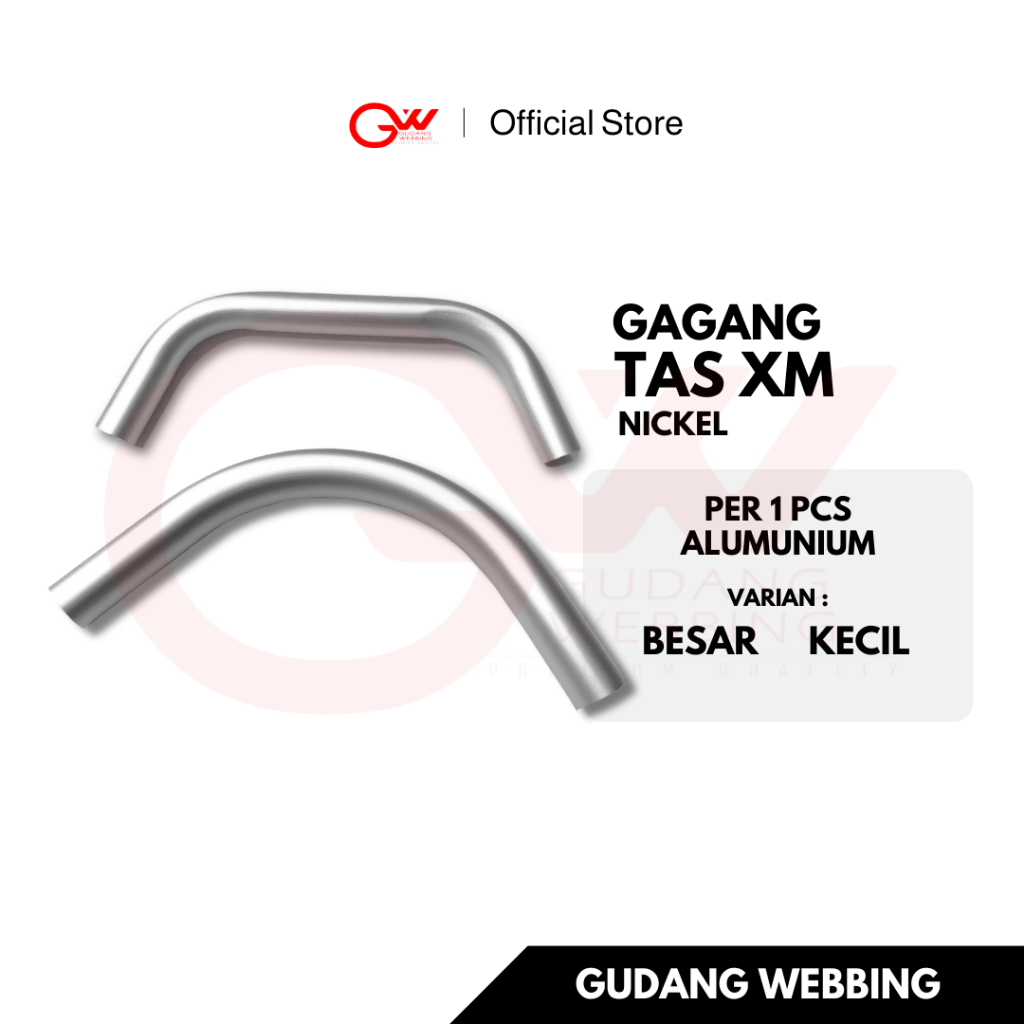 Pegangan Tas / Gagang Besi / GAGANG TAS XM
