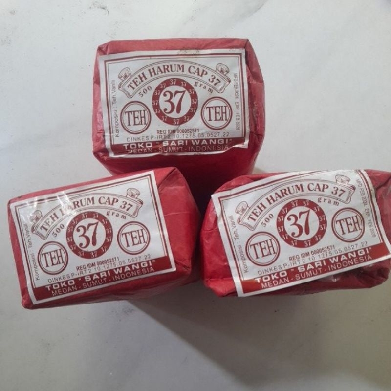 

Teh Harum Cap 37 Teh Asli Medan 250 Gram