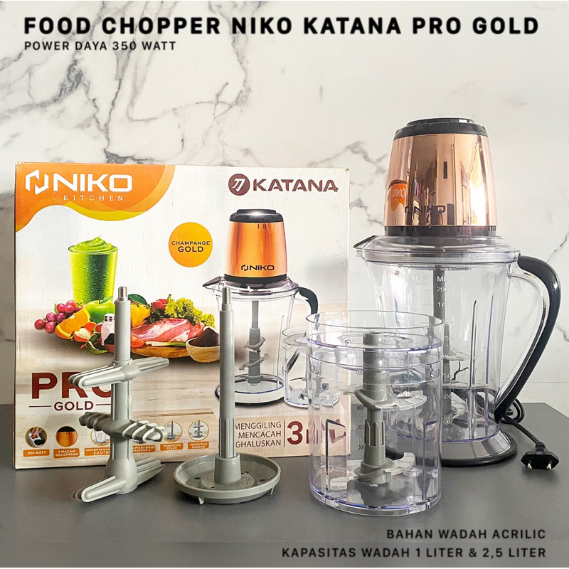 FOOD CHOPPER NIKO KATANA PRO GOLD