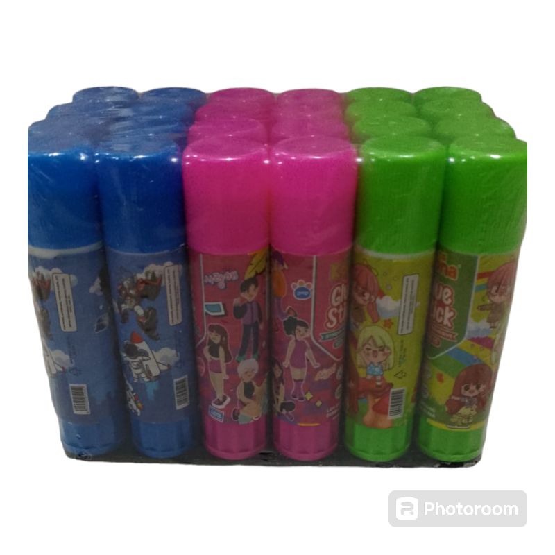

Lem kertas/lem stick (isi 24 rol)