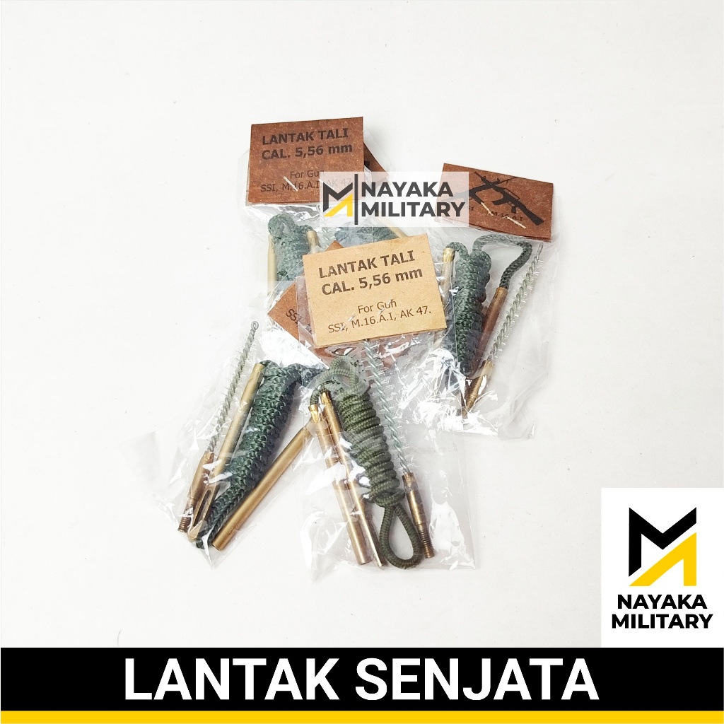Tali Lantak Senjata Tapi Alat Pembersih Senapan Tni Polri Tentara Polisi Komcad Military Army