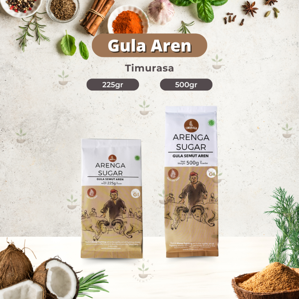 

Timurasa Crystal Arenga Sugar - Timurasa Gula Aren Bubuk