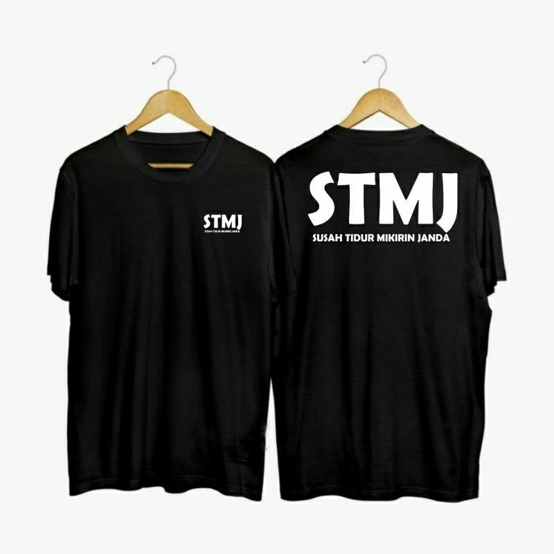 KAOS PRIA WANITA KEREN BISA COD//STMJ SUSAH TIDUR MIKIRIN JANDA//KAOSKEREN BISA COD