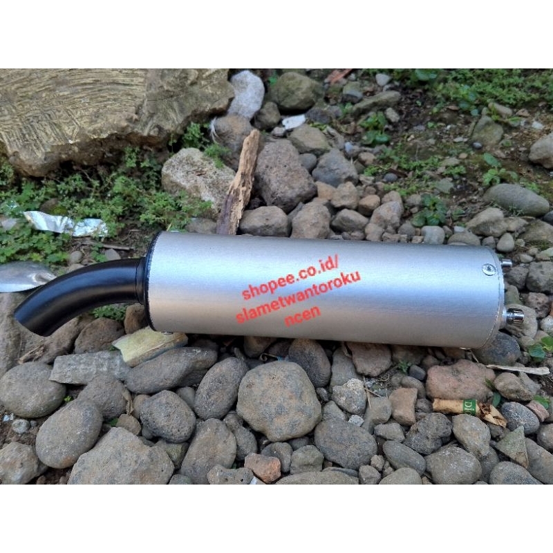 knalpot racing slincer 2 tak mini trail ninja RX king Fiz R