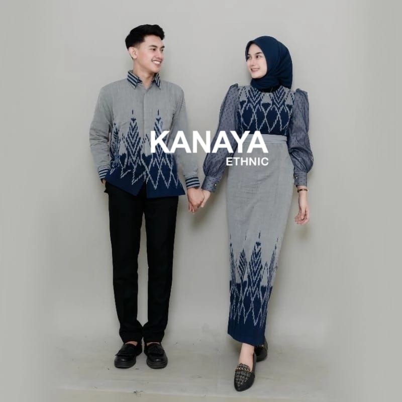 BAJU TENUN COUPLE - COUPLE TENUN - COUPLE BATIK - COUPLE KONDANGAN
