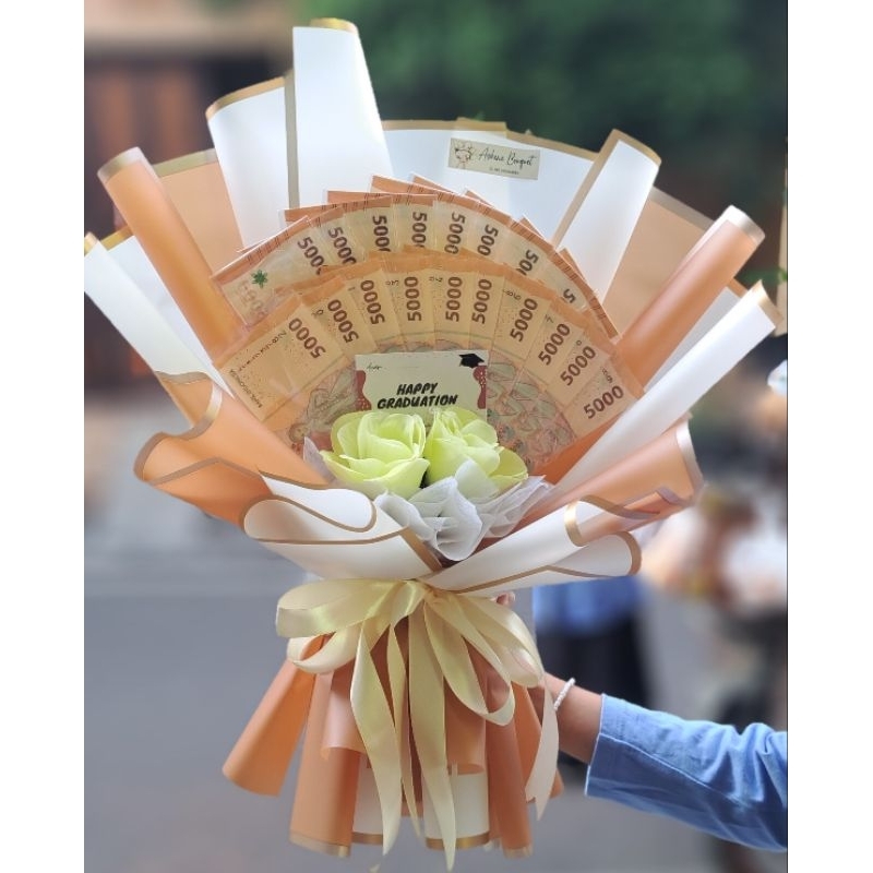 buket uang kosongan/ kado wisuda/kado ulang tahun.