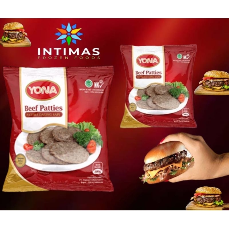 

Yona Beef Patties 500g,1kg