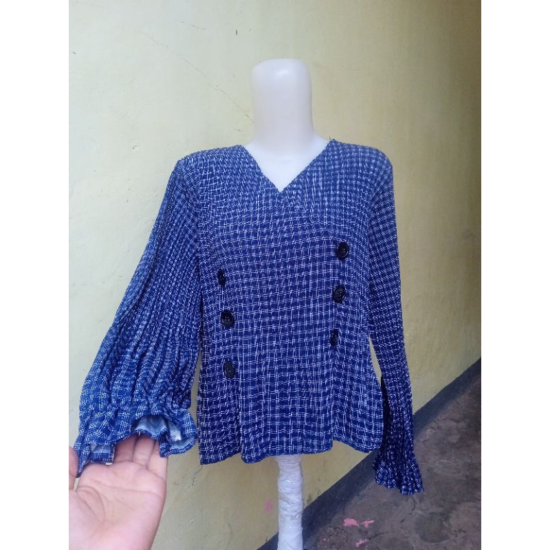 setelan celana plisket premium PL