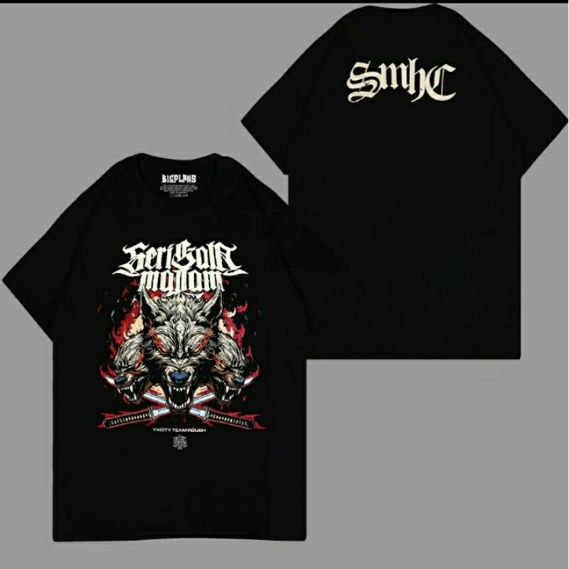 KAOS BAND SERIGALA MALAM YKCITY TEAM ROUGH/KAOS DISTRO MUSIK BAND