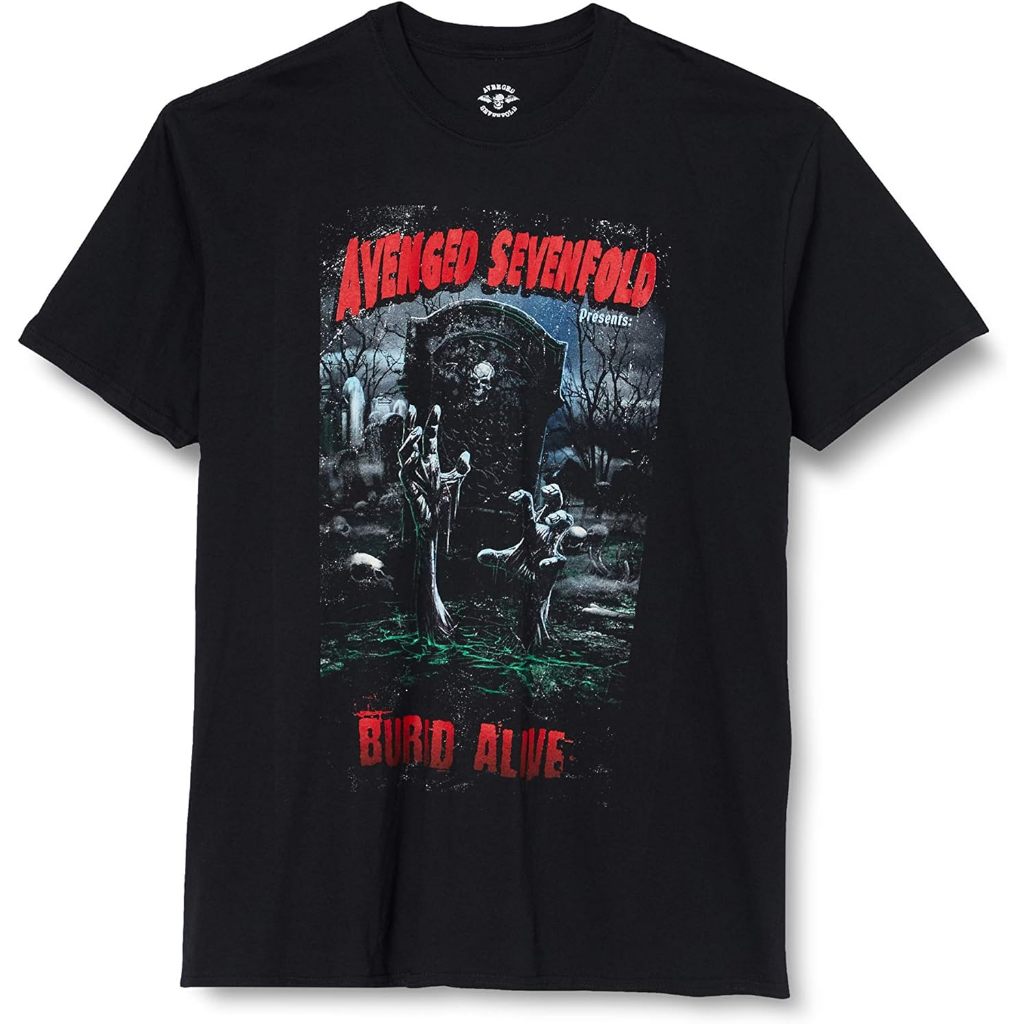 Baju Dewasa Avenged Sevenfold Buried Alive Tour T Shirt  Fashion Pakaian Atasan Kaos Laki Pria Wanit