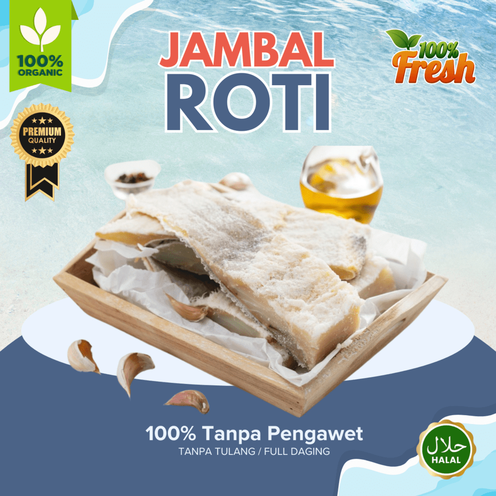 

Ikan Jambal Roti Organik | 100% Fresh | Non Formalin | Ikan Asin Jambal Roti