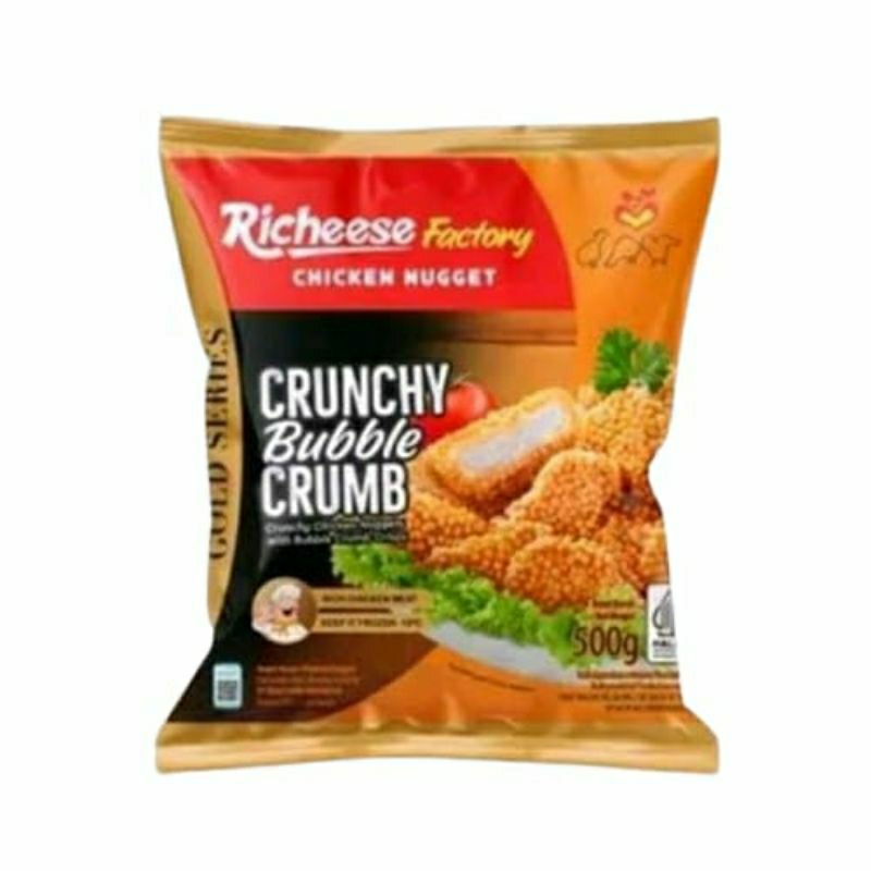 

Richeese Factory Naget Crunchy Bubble Crumb 500 gr