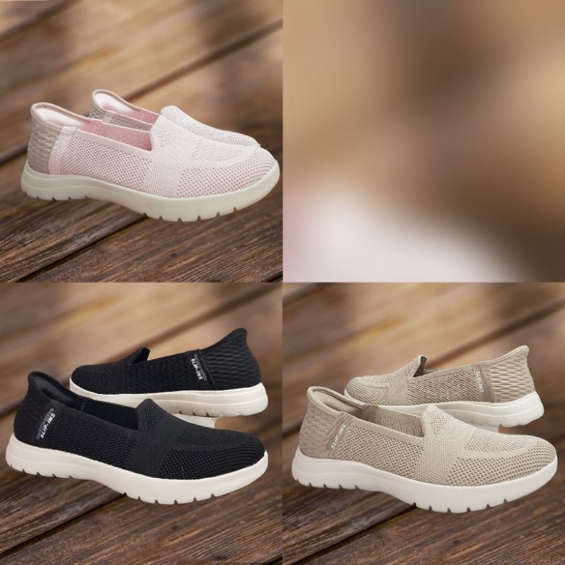 SKECHERS SLIP INS FLEX / SEPATU WANITA / SEPATU SKECHERS SLIP IN OTG FLEX SLIP ON