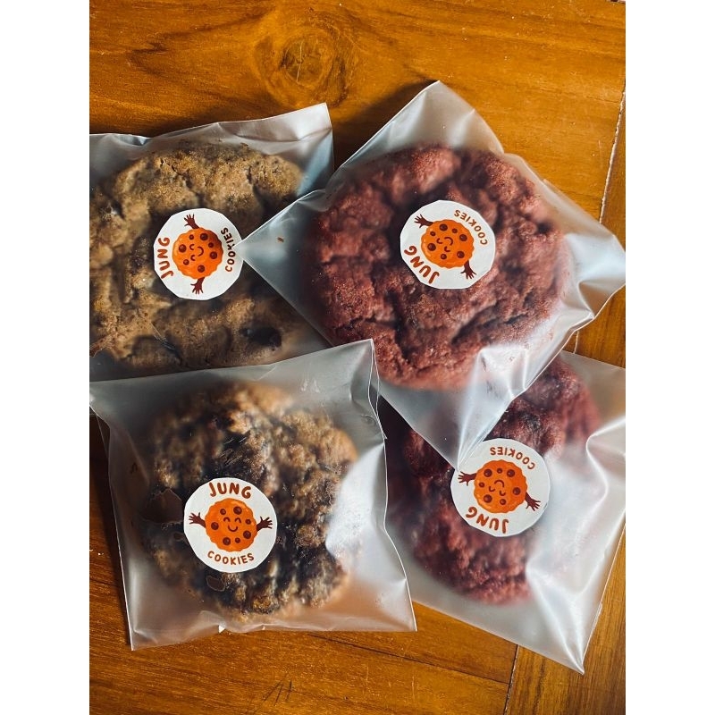 

COOKIES JUNGCOOKIES RED VELVET COKELAT DOUBLE COCHO BITE COOKIES