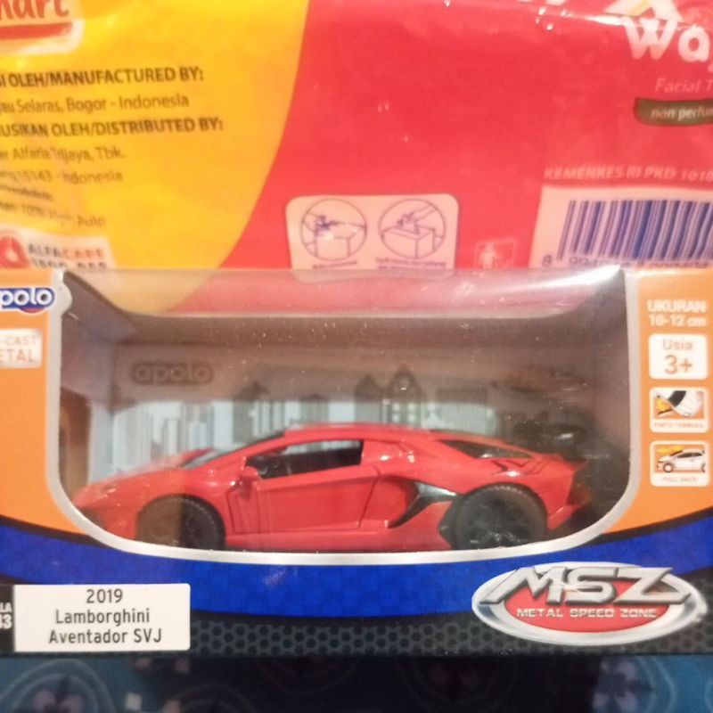 DIECAST APOLO 2019 LAMBORGHINI AVENTADOR SVJ