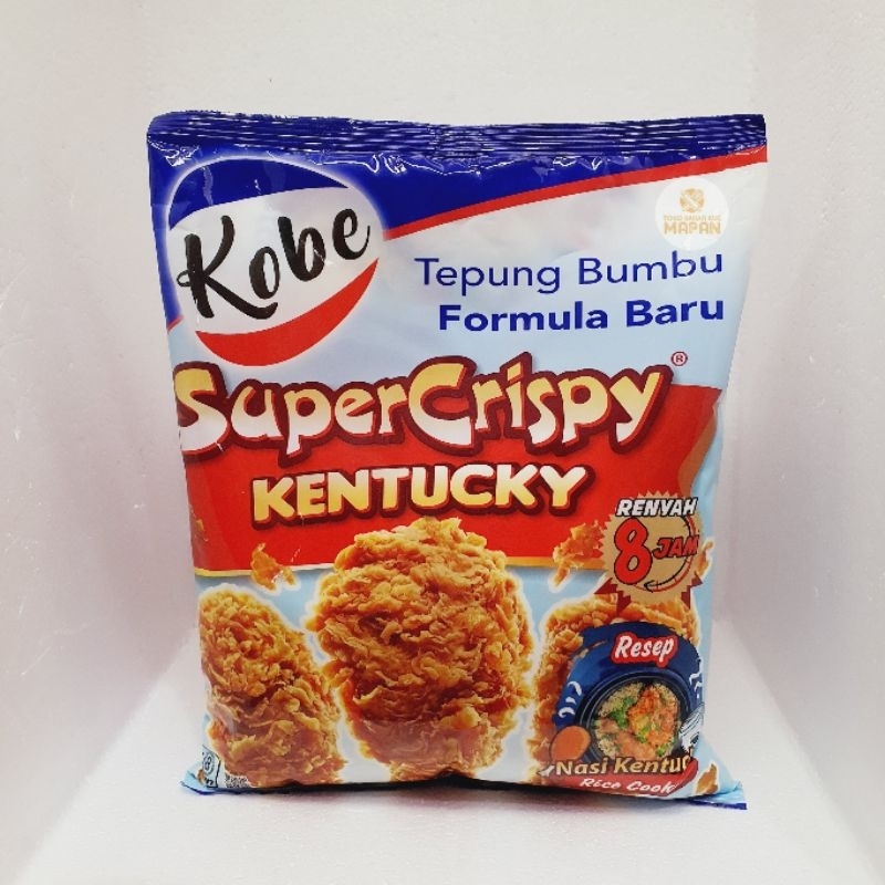 

Kobe Tepung Bumbu Krispy Tepung Kentucky Kobe/Super Crispy Kentucky 200gr/850gr