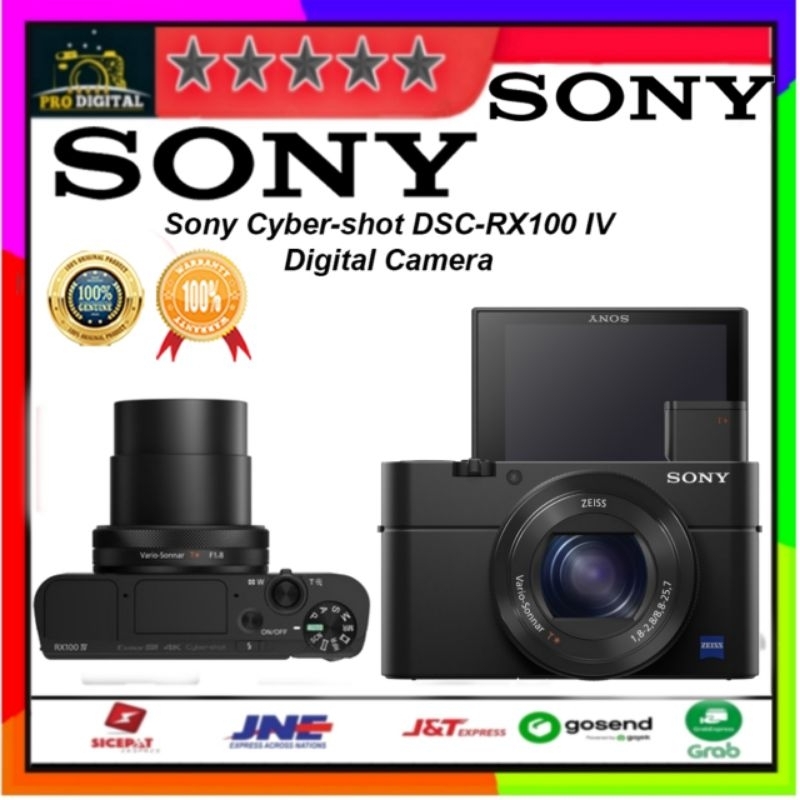 Sony Syber Shot DSC-RX100 IV Kamera Sony RX100 Mark IV - RX100 Mark 4 Garansi 1 Tahun