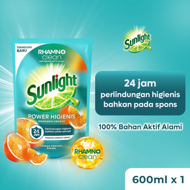 Sunlight Sabun Cuci Piring Higienis 650ml