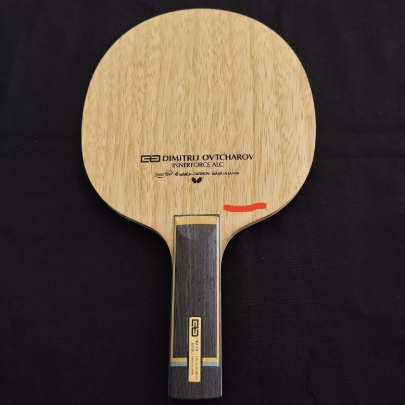 Kayu 2nd Butterfly Dimitrij Ovtcharov ALC ST / Bet Pingpong Tenis Meja (BEKAS) Lengkap BOX