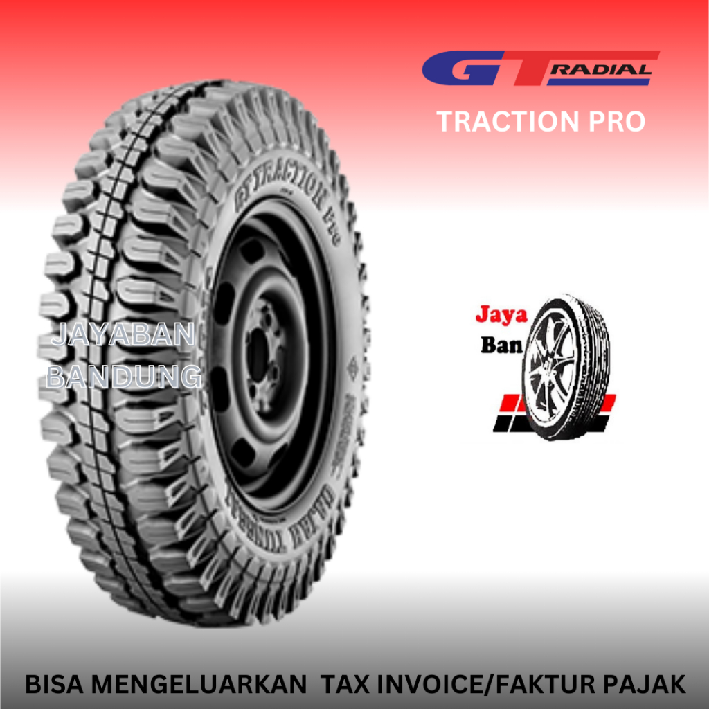 Ban Gajah Tunggal GT Traction Pro ukuran 700 R14 8PR L300 - ban 700/14
