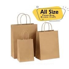 

HAND BAG / PAPER BAG / TAS KERTAS POLOS COKLAT