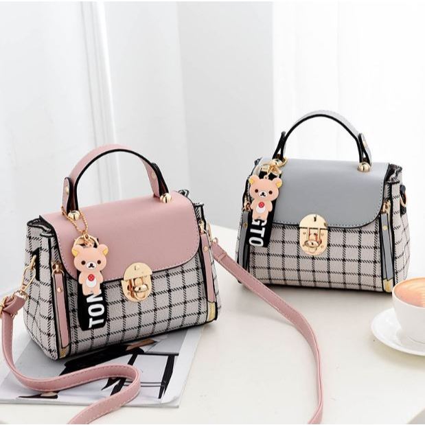 Tas Selempang Wanita Tas Viral Tas Terbaru Tas Wanita Remaja Tas Model baru Korea Fashion