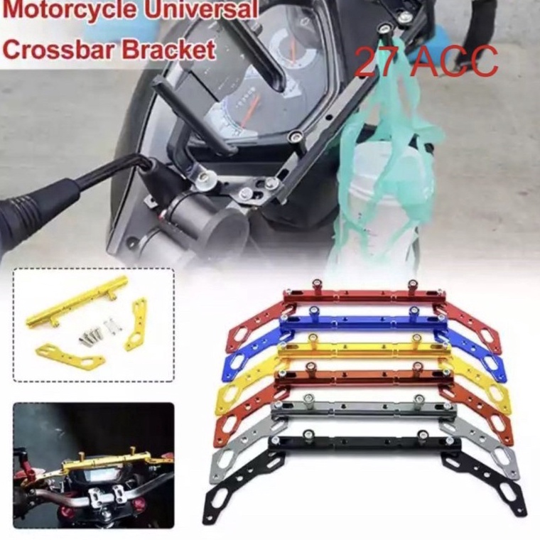 KODE A14A Stabilizer stangdudukan lampududukan holder hp full cnc sepeda bisa untuk segala jenis mot