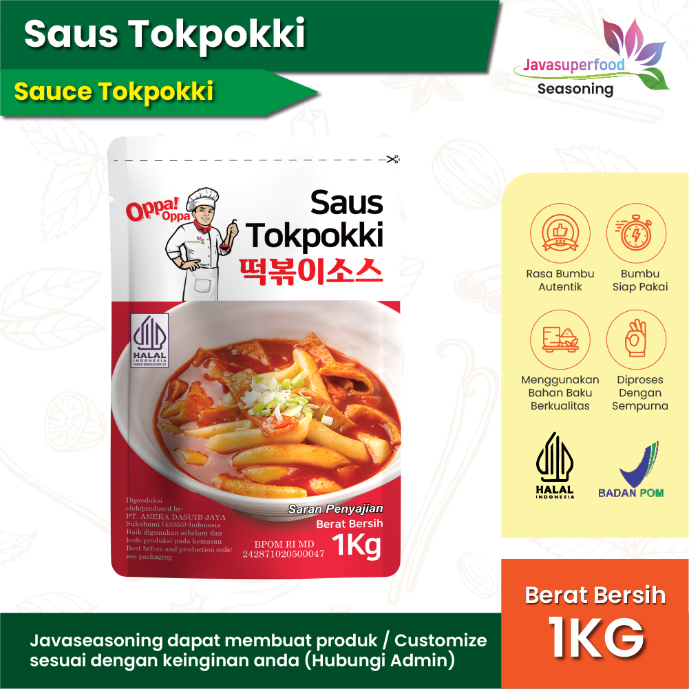

Bumbu Saus Tokpoki toppoki Tteokbokki tokpokki Odeng Fish Cake 1kg