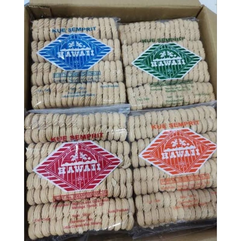 

snack camilan kiloan Kue Semprit Hawaii Gurih premium