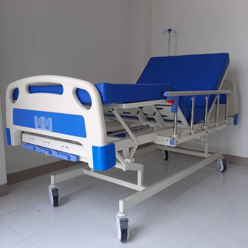Bed Pasien 3 Crank  ABS - Tempat Tidur 3 Crank ABS - Tempat Tidur Pasien 3 Crank ABS