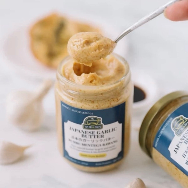 

Japanese Garlic Butter 350gr Wokpan Original buat memasak, menumis dan memanggang, bahan berkualitas